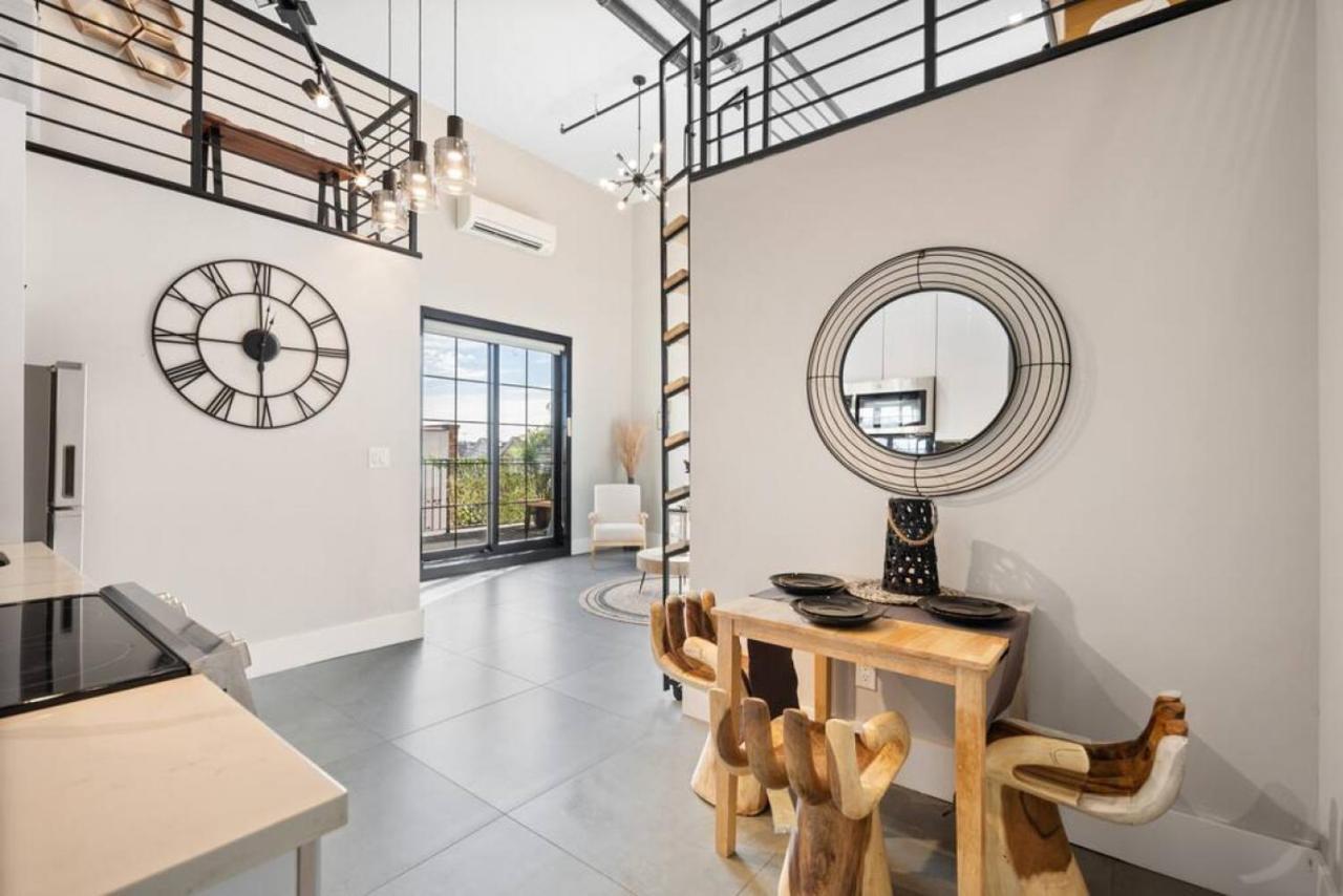 Nyc Skyline Views, Sauna & Rooftop - Romantic Escape At "Brooklyn Bay Lofts" 뉴욕 외부 사진
