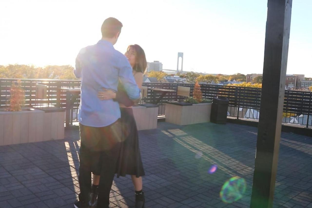Nyc Skyline Views, Sauna & Rooftop - Romantic Escape At "Brooklyn Bay Lofts" 뉴욕 외부 사진